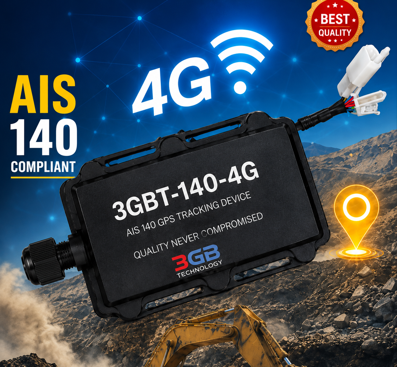 AIS 140 4G GPS Tracking Device